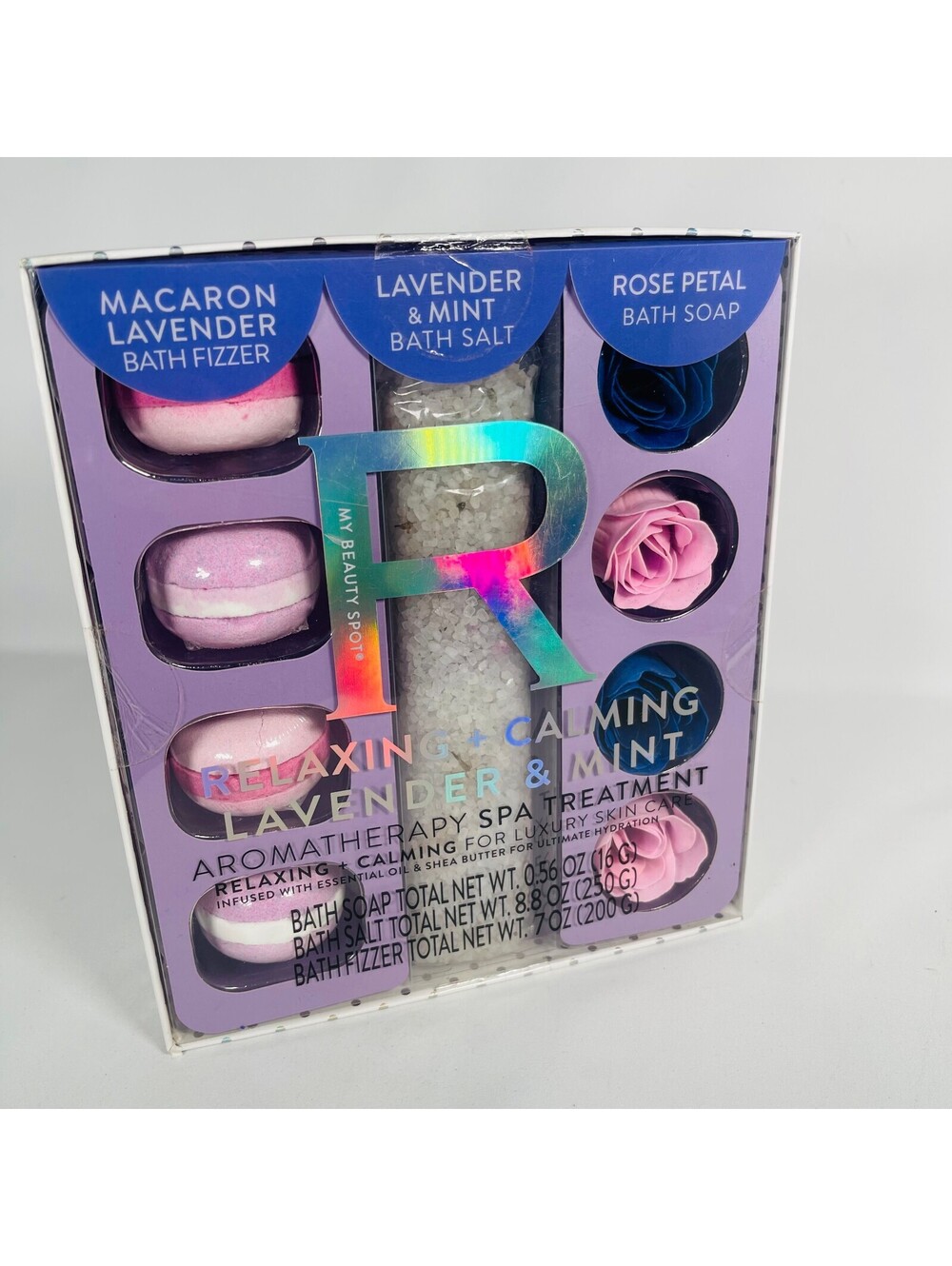My Beauty Spot Lavender Mint Aromatherapy Spa Treatment Bath Gift Set NIB